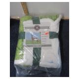 DEER PHOTO SHERPA THROW BLANKET -- 50" X 60"