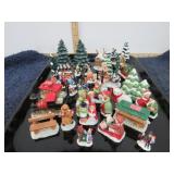 CHRISTMAS VILLAGE SCENERY