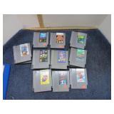 NINTENDO NES VIDEO GAME CARTRIDGES
