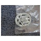 GERMAN GENERA ASSAULT PIN -- UNSURE IF AUTHENTIC