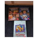 SIMPSONS & BOONDOCKS DVDS