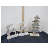 REINDEER &  CHRISTMAS TREE