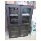 NEWLY ASSEMBLED CURIO CABINET
