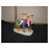 DENIM DAYS FIGURE "BRINGING HOME THE TREE"