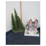 CHRISTMAS DECOR HOUSE & TREES