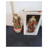 PORCELAIN MUSICAL SANTA