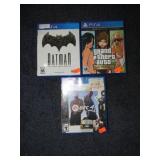 3-- PS4 GAMES