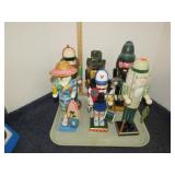 6-- CHRISTMAS NUT CRACKERS