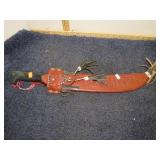 COLIMA MACHETTE W/ LEATHER SHEATH