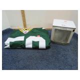 GREENBAY FOOTBALL JERSEY - XL & FOOTBALL MUG