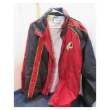 REDSKINS JACKET--  L