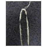 22" STERLING SILVER NECKLACE 11.2gms