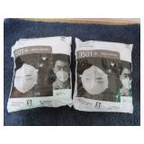 2pks-- 50 3M9501 FACE MASKS