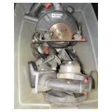 PORTER CABLE CORDLESS TOOS & CHARGERS -- UNTESTED