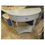 HALF ROUND HALL TABLE