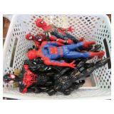 SPIDERMAN & BATMAN ACTION FIGURES