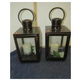 2-- CANDLE LANTERNS