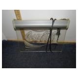 HANGING LIGHT-UP COCA COLA SIGN