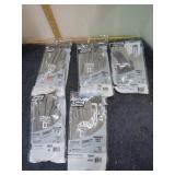 5 pair-- RUBBERIZED WORK GLOVES