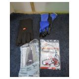 WORK GLOVES & EAR PLUGS