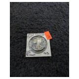 WALKING LIBERTY HALF DOLLAR CUT OUT PENDANT