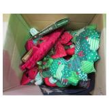 CHRISTMAS WREATHS, LIGHTS, TREE TOPPER, ETC