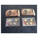 2007 & 2008 U.S. MINT PRESIDENTIAL $1 COIN SET