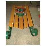 CHRISTMAS TREE SLED STAND