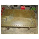 VINTAGE FOOT LOCKER & CONTENTS