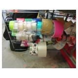 ASSORTED DUCT & CELLOPHANE TAPE