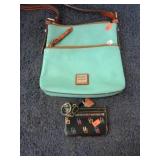 PURSE & COIN POUCH MARKED DOONEY & BOURKE