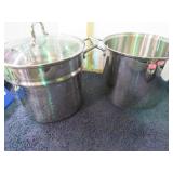 STAINLESS STEEL SAUCE PAN & STEAMER POT