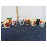 PACMAN, STAR WARS, G I JOE , ETC COFFEE CUPS