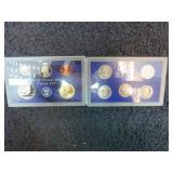 2000 & 2001 U.S. MINT PROOF SETS