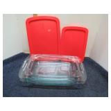 PYREX BAKING DISHES