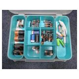 ORGANIZER & ASSORTED BATTERIES