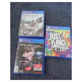 3-- PS4 VIDEO GAMES