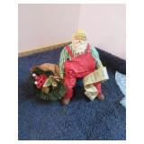 CLOTHTIQUE OVERWORKED SANTA FIGURE