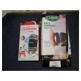 BACK BRACE & HOT / COLD JOINT WRAP