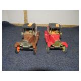 2-- DIECAST TRUCK BANKS