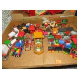 WOODEN TRAIN ORNAMENTS