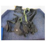 2-- SHOULDER HOLSTERS