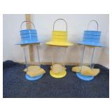 3-- BIRD FEEDERS
