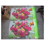 2-- EMBOSSED DOORMATS