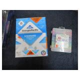 GEL PENS & PRINTER PAPER