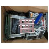 "H-O" SCALE MODEL TRAIN TRACK & SCENERY