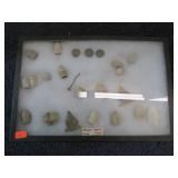 CIVIL WAR BULLETS, ARROW HEADS & BUTTONS