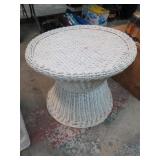 WICKER TABLE