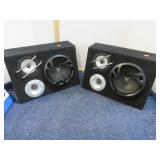 PAIR-- VEHICLE SPEAKERS