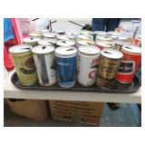 24-- VINTAGE BEER CANS